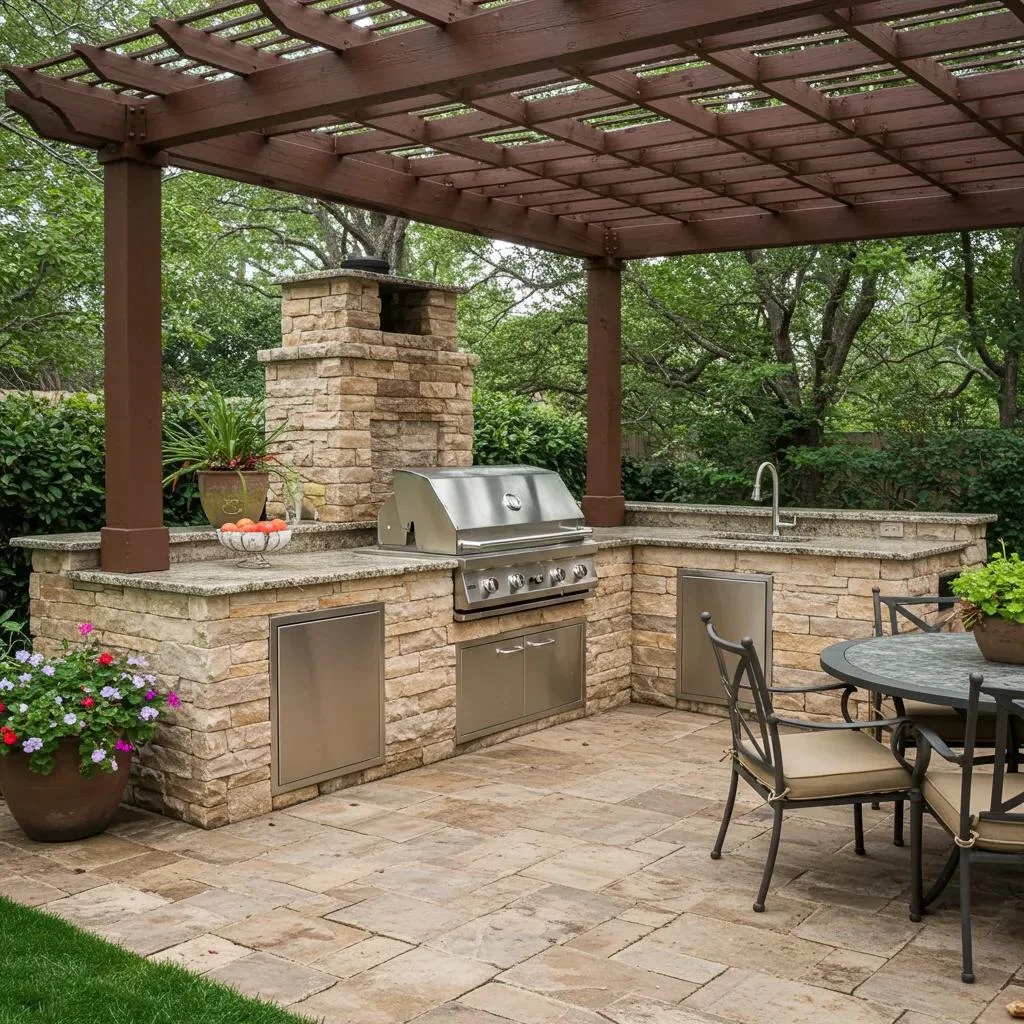 Custom outdoor kitchen builder in Kennewick WA